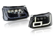 Pair LED Headlight Assembly Front Lamps For Land Rover Range Rover Sport 2010-2013