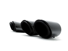 Black Exhaust Tips For 2019–2025 Porsche Cayenne E-Hybrid Tailpipe Pair