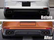 Silver Exhaust Tips for Porsche Panamera 971/970 2024+ | Panamera 4 / 4S / E-Hybrid