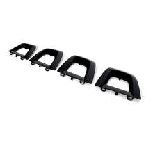 4x Gloss Black Front Bumper Molding Trim for 2016–2019 Mercedes-Benz GLC300 W253