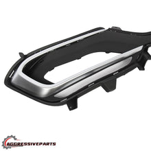 2pcs Front Fog Light Bezels For 2017-2018 Hyundai Santa Fe Sport (2.0L Only)