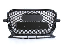 Black Honeycomb Front Mesh Grille For AUDI Q5 Non-Sline 2013-2017 fg205
