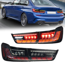 GTS Style Smoke LED Tail Lights W/Animation For BMW G20 G80 M3 330i 340i 2019-2022