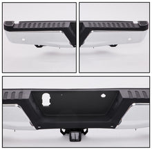 For 2015-2020 Ford F-150 Rear Step Bumper W/ Max Tow & Park Sensor Steel Chrome