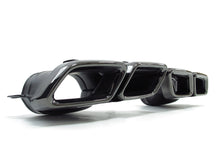 Rear Diffuser + Black Exhaust Tips For Mercedes W205 Sedan C250 C300 C450 C43 AMG 2015-2021