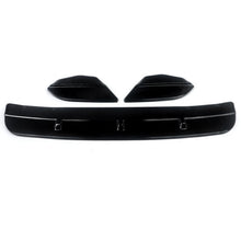 3x Gloss Black Front Bumper Lip Lower Spoiler Splitter For BMW F98 F97 X3M X4M 2019-2021