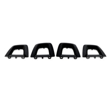4x Gloss Black Front Bumper Molding Trim for 2016–2019 Mercedes-Benz GLC300 W253