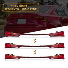 LED Tail Lights Trunk Light Assembly For 2014-2020 Lexus IS250 IS350 ISF Sedan Animation