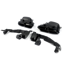 Gloss Black Rear Diffuser & Exhaust Tips For Mercedes E Class W213 Standard Bumper 2017-2020