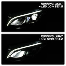 Pair Halogen Upgrade to FULL LED DRL Projector 2016-2019 Mercedes-Benz W253 GLC Headlight Left+Right