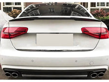 Real Carbon Fiber Highkick Spoiler Wing For AUDI A4 B8 Sedan 2009-2012