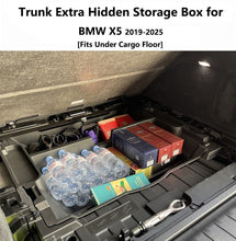 For 2019-2025 BMW X5 X5M Trunk Organizer Rear Hatch Heavy Duty Cargo Storage Box
