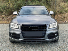 Glossy Black Front Bumper Grille Grill For Audi Q5 2013-2017 Base / S-line