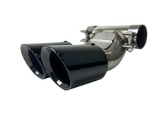 Black Exhaust Tips Tailpipe for Porsche 981 Cayman Boxster 2013-2016 et181