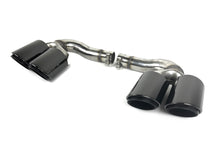 Twin Round Exhaust Tips replacement for VW Touareg 2.0 2019 2020 2021 2022 2023 2024