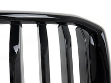 For BMW X5 G05 2024-2026 LCI Front Kidney Grill Grille Gloss Black Single Slat