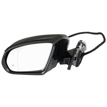 Black Left Driver Side Door Mirror w/ Blind Spot for Mercedes W222 S500 S550 S560 Sedan 2014-2020