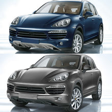 Pair Headlight Lampshade Clear Lens Covers For Porsche 958 Cayenne 2011-2014