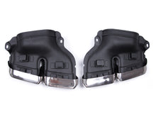 Black Rear Diffuser + Chrome Tips for Mercedes W222 E-Class AMG PRE-LCI 2014-2017