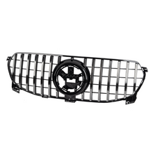 Chrome/Black Front Grille For Mercedes Benz X167 GLS450 GLS580 2020-2024