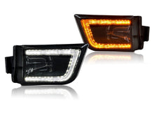 Front Bumper Lamps DRL LED Fog Lights Amber/White for Toyota 4Runner 2003-2005
