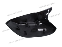 Glossy Black Side Mirror Cover Caps for Infiniti Q50 Q60 Q70 QX30 2014-2024