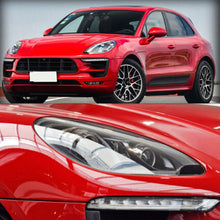 Left+Right Headlight Lens Cover Shell for Porsche Macan 2015–2018 Headlamp Shade