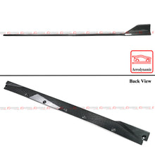 For 2022-2026 Toyota GR86 Subaru BRZ ZN8 R Style Carbon Fiber Side Skirt Extension