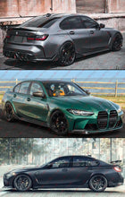 For 2021-2025 BMW G80 M3 MP Style Carbon Fiber Side Skirt Extension Splitter Replacement
