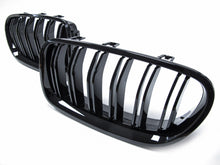 Gloss Black Front Kidney Grille For BMW 5-Series F10 F11 Sedan 2010-2016