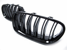 Gloss Black Front Kidney Grille For BMW 5-Series F10 F11 Sedan 2010-2016