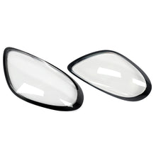 Left + Right Headlight Lens Cover Shells for Porsche Boxster Cayman 981 2014 2015 2016