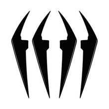 Front Bumper Side Vent Fin Trim Kit For BMW G20 G21 LCI 2023-2024