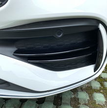 For 2022-2023 Mercedes C W206 S206 AMG Package Front Fog Light Lamp Cover Trim Glossy Black