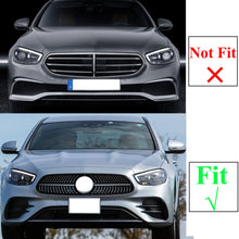Silver Diamond Front Grille Grill For Mercedes-Benz E W213 Sedan 2021-2023 (AMG Sport Line & Avantgarde)