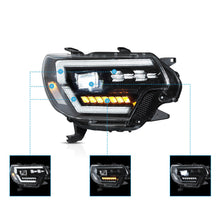 FULL LED Headlights W/Startup Aniamtion For 2012-2015 Toyota Tacoma 2nd Gen