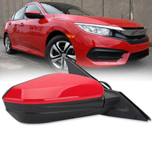 3Pin Red Right Non-heated Mirror For Honda Civic Sedan 2016-2021 Passenger Side Power Manual Folding