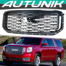 Honeycomb Black Front Grille for 2015-2020 GMC Yukon / Yukon XL