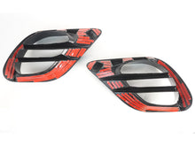 2x Fog Light Air Vent Covers Gloss Black for 2021–2024 Mercedes W213 E-Class E300 E350 E450 E53 AMG Bumper