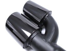 Black/Silver Dual Exhaust Tips Tail Pipes For Audi A3 8P 8V A4 B8 B9 A5 A6 Q5 TT 2.0T