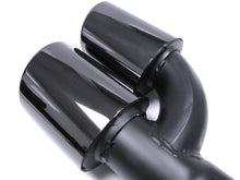 Gloss Black Rear Diffuser + Exhaust Tips For Audi A4 B9 Non-S-Line Sedan 2017–2019