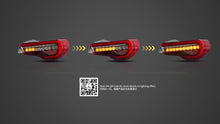 VLAND LED Tail Light Assembly Sequential Lamps Red for Toyota 86/Subaru BRZ 2012-2020