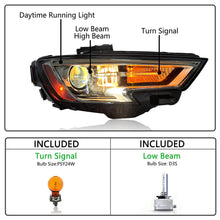 Right Side Headlight Audi A3 2017-2020 HID Xenon Non-AFS Projector Assembly RH Passenger Lamp