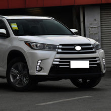 Front Bumper Fog Lights For Toyota Highlander 2017-2019 DRL Turn Signal Lamp