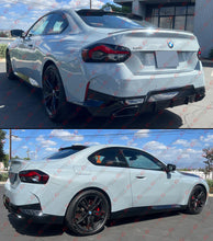 For 2022-2025 BMW G42 2-Series G87 M2 V-Style Carbon Fiber Rear Window Roof Spoiler Wing
