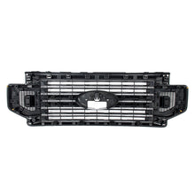 For 2020-2022 Ford F-250 F350 F450 LIMITED Front Radiator Grille Gloss Black