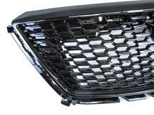 Black Diamond Front Upper Grill Replacement for Cadillac XT5 2020-2024 w/o Camera
