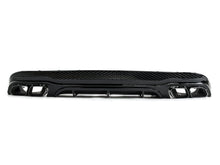 Rear Diffuser w/ Exhaust Tips for Mercedes C207 E250 E400 E500 E550 Coupe/Convertible AMG 2014-2017