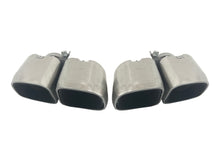 Square Exhaust Tips Muffler Pipe for Porsche Macan Base 2019-2024