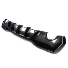 Carbon Look Rear Diffuser w/ LED For BMW G22 G23 430i 440i M Sport 2020-2024